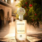 Al Wataniah Granada オードパルファム 100ml/3.4fl.oz. - シネマティック撮影、豪華な照明と背景、プロダクト撮影 - シネマティック撮影