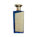 Al Wataniah Lazuli オードパルファム 100ml/3.4fl.oz. - 高級アラビア香水のボトル、エレガントなデザイン、白い背景 - ボトルのみ
