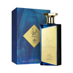 Al Wataniah Lazuli オードパルファム 100ml/3.4fl.oz. - 香水ボトルと豪華なパッケージボックス、ロゴ入り - ボトルとボックス